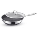 Stainless Steel Wok - 30cm/ 6L