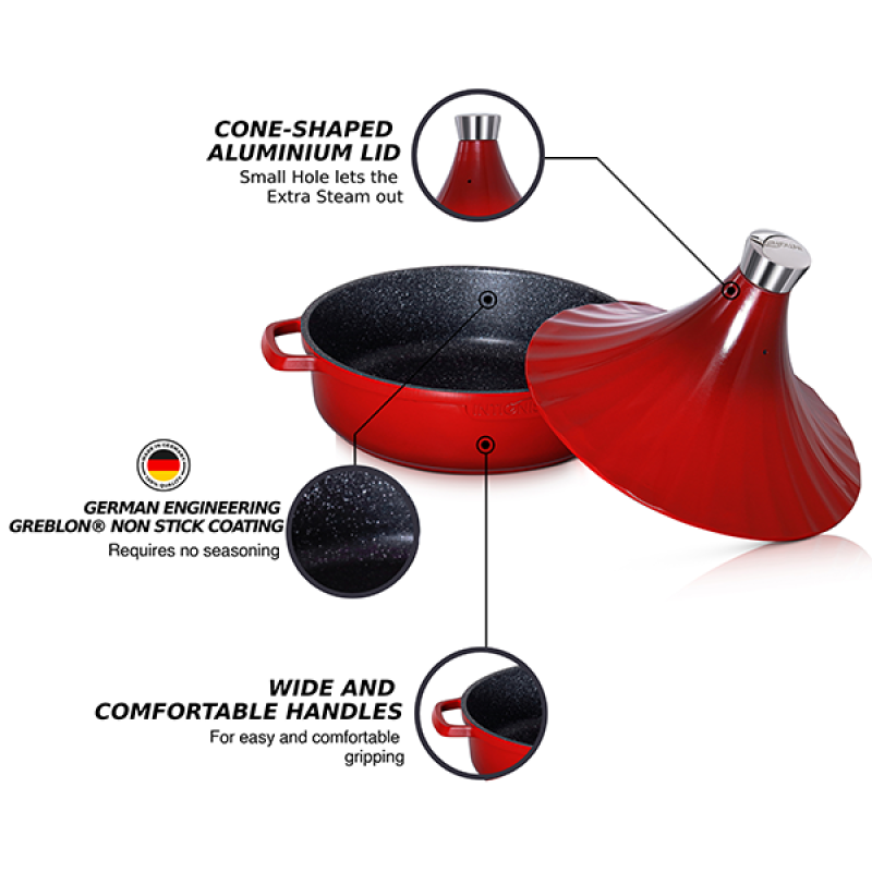 Tagine 28cm / 4.2L - Ovenproof