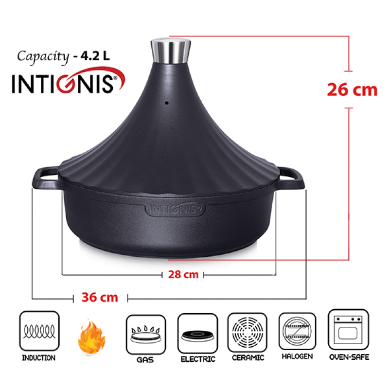 Tagine 28cm / 4.2L - Ovenproof