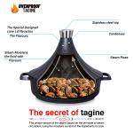 Tagine 28cm / 4.2L - Ovenproof