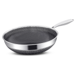 Stainless Steel Wok - 30cm/ 6L