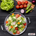 Shallow Casserole with Steamer - 30cm / 5.5L