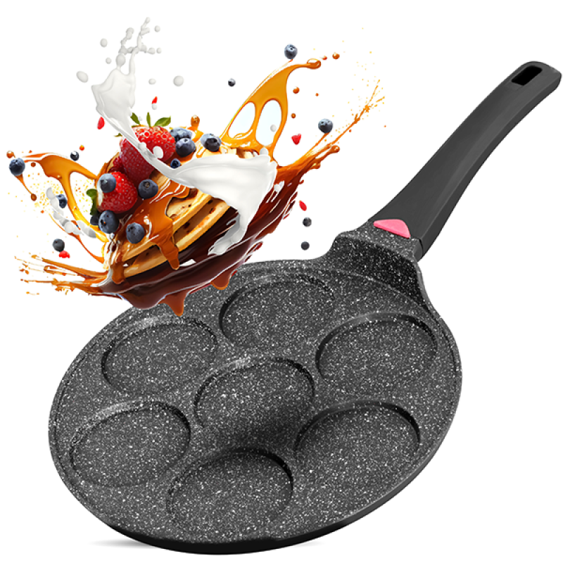 Mini 7 Mould Pancake Pan - 27cm