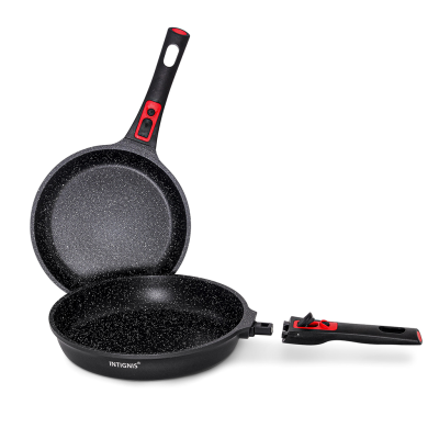 Detachable Handle Frying Set
